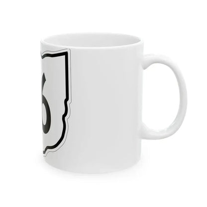 OH-76 1960 (Ohio) (Road Sign) White Coffee Mug - Go Mug Yourself