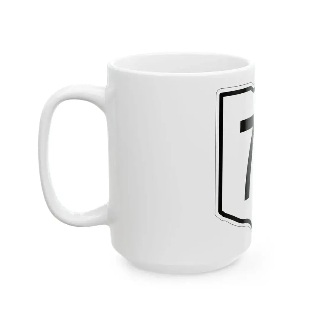 OH-76 1960 (Ohio) (Road Sign) White Coffee Mug - Go Mug Yourself