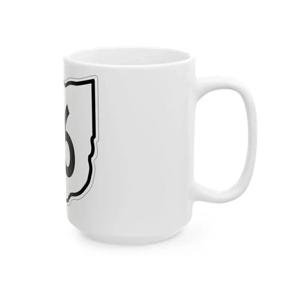OH-76 1960 (Ohio) (Road Sign) White Coffee Mug - Go Mug Yourself