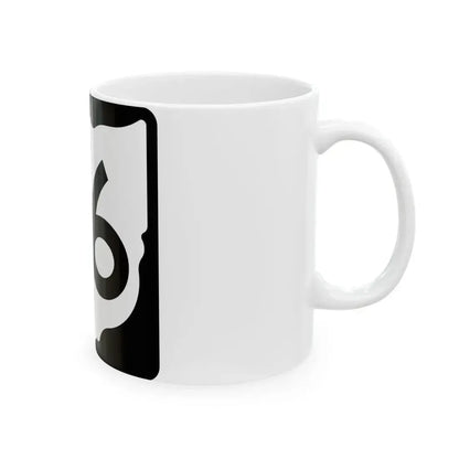 OH-76 (Ohio) (Road Sign) White Coffee Mug - Go Mug Yourself
