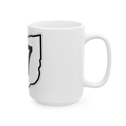 OH-77 1960 (Ohio) (Road Sign) White Coffee Mug - Go Mug Yourself