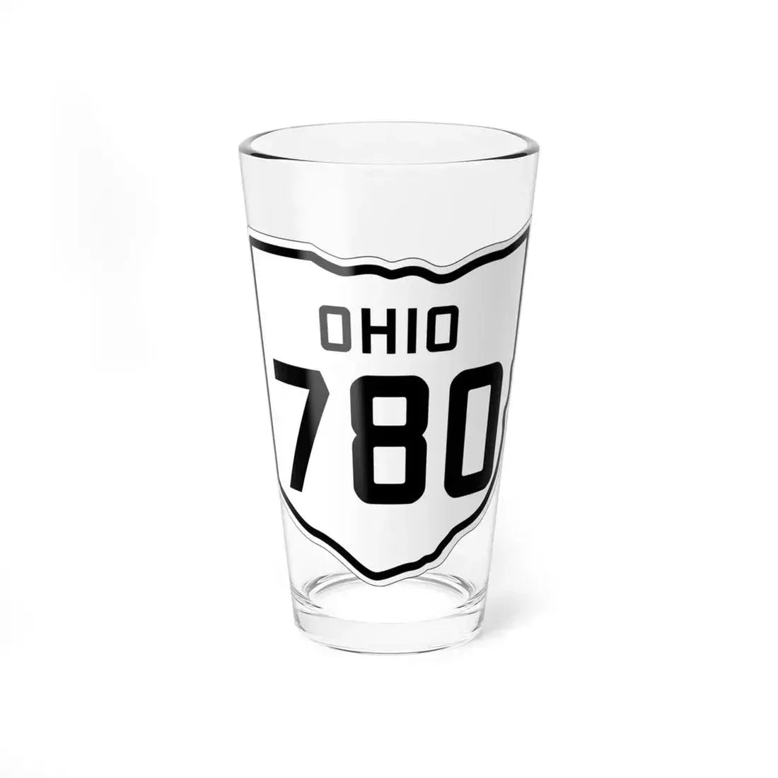 OH-780 1927 (Ohio) (Road Sign) Pint Glass 16oz 16oz - Go Mug Yourself