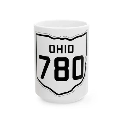 OH-780 1927 (Ohio) (Road Sign) White Coffee Mug 15oz - Go Mug Yourself