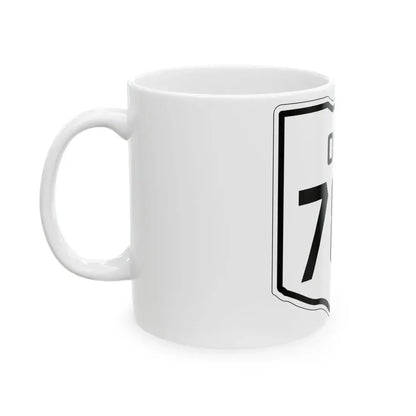 OH-780 1927 (Ohio) (Road Sign) White Coffee Mug - Go Mug Yourself