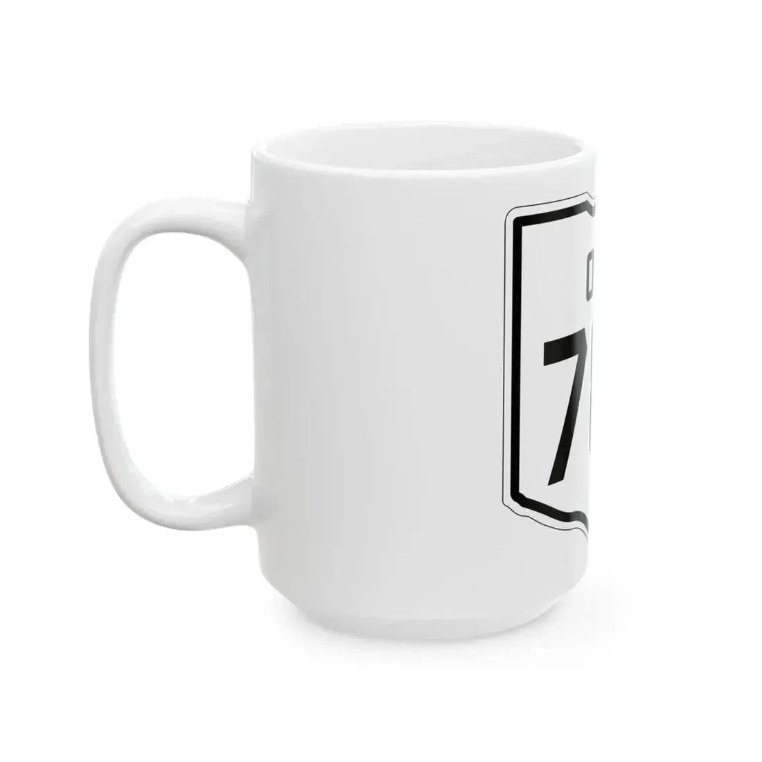 OH-780 1927 (Ohio) (Road Sign) White Coffee Mug - Go Mug Yourself