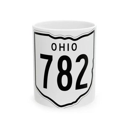 OH-782 1948 (Ohio) (Road Sign) White Coffee Mug 11oz - Go Mug Yourself