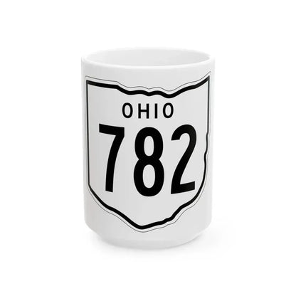 OH-782 1948 (Ohio) (Road Sign) White Coffee Mug 15oz - Go Mug Yourself