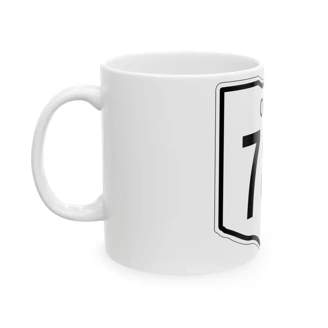 OH-782 1948 (Ohio) (Road Sign) White Coffee Mug - Go Mug Yourself