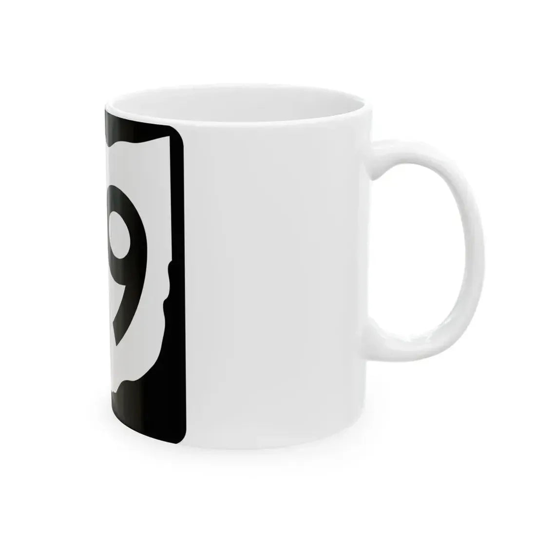 OH-79 (Ohio) (Road Sign) White Coffee Mug - Go Mug Yourself
