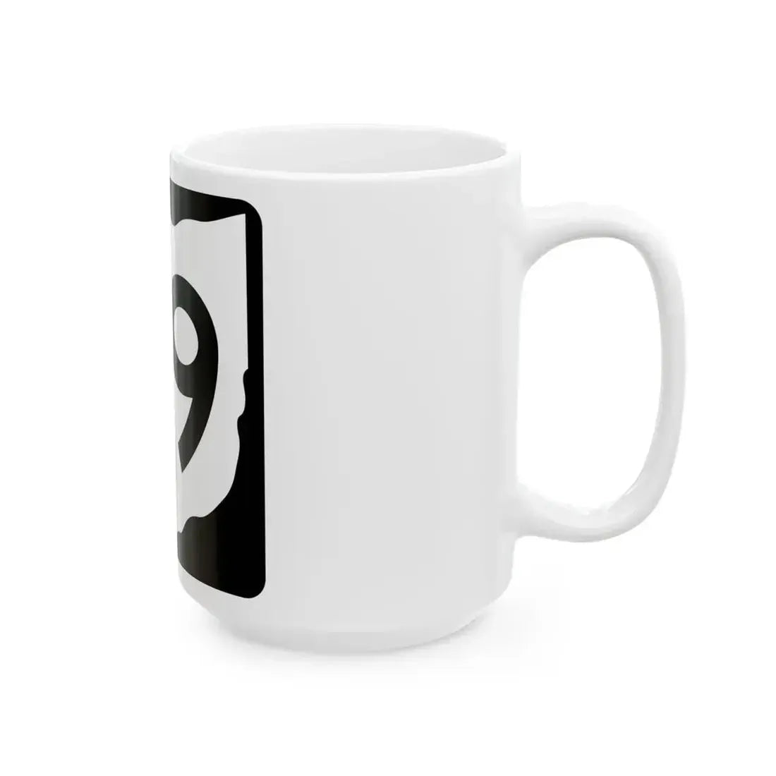 OH-79 (Ohio) (Road Sign) White Coffee Mug - Go Mug Yourself