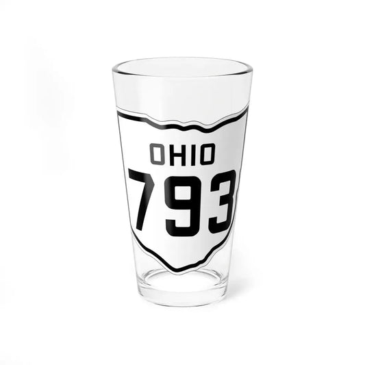 OH-793 1927 (Ohio) (Road Sign) Pint Glss 16oz 16oz - Go Mug Yourself