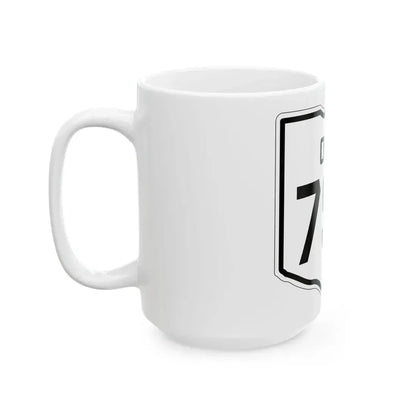OH-793 1927 (Ohio) (Road Sign) White Coffee Mug - Go Mug Yourself