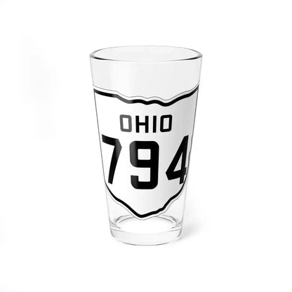 OH-794 1927 (Ohio) (Road Sign) Pint Glass 16oz 16oz - Go Mug Yourself