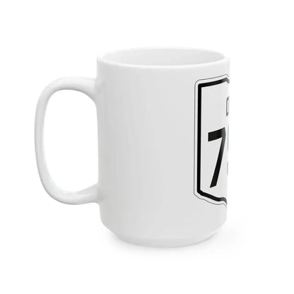 OH-794 1927 (Ohio) (Road Sign) White Coffee Mug - Go Mug Yourself