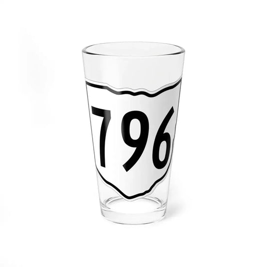 OH-796 1960 (Ohio) (Road Sign) Pint Glass 16oz 16oz - Go Mug Yourself