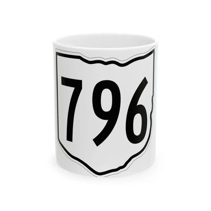 OH-796 1960 (Ohio) (Road Sign) White Coffee Mug 11oz - Go Mug Yourself