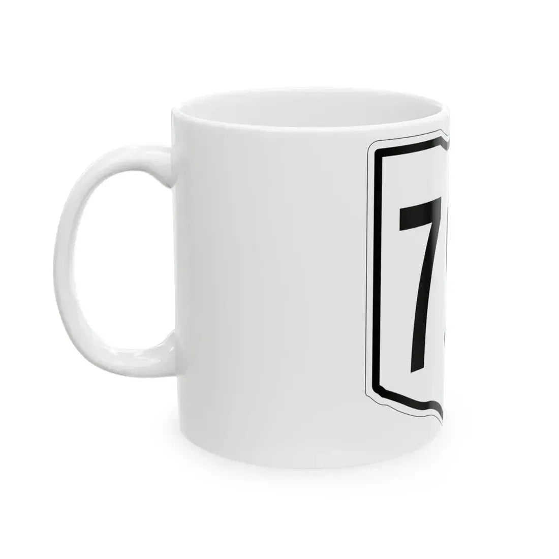 OH-796 1960 (Ohio) (Road Sign) White Coffee Mug - Go Mug Yourself