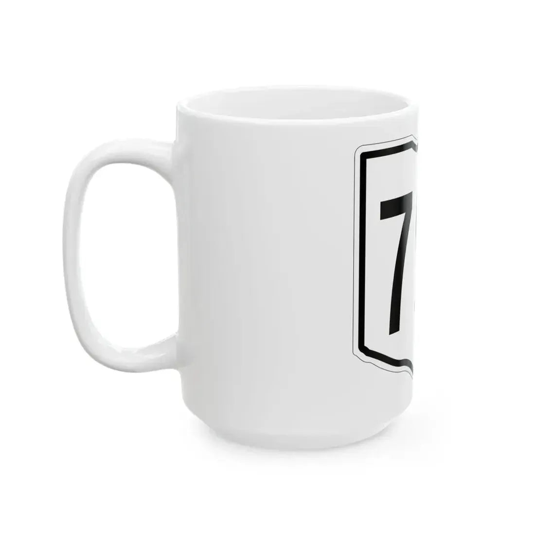 OH-796 1960 (Ohio) (Road Sign) White Coffee Mug - Go Mug Yourself