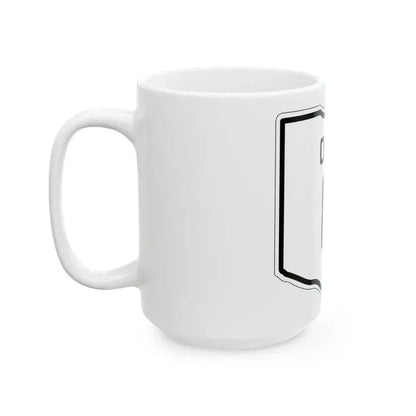 OH-8 1927 (Ohio) (Road Sign) White Coffee Mug - Go Mug Yourself