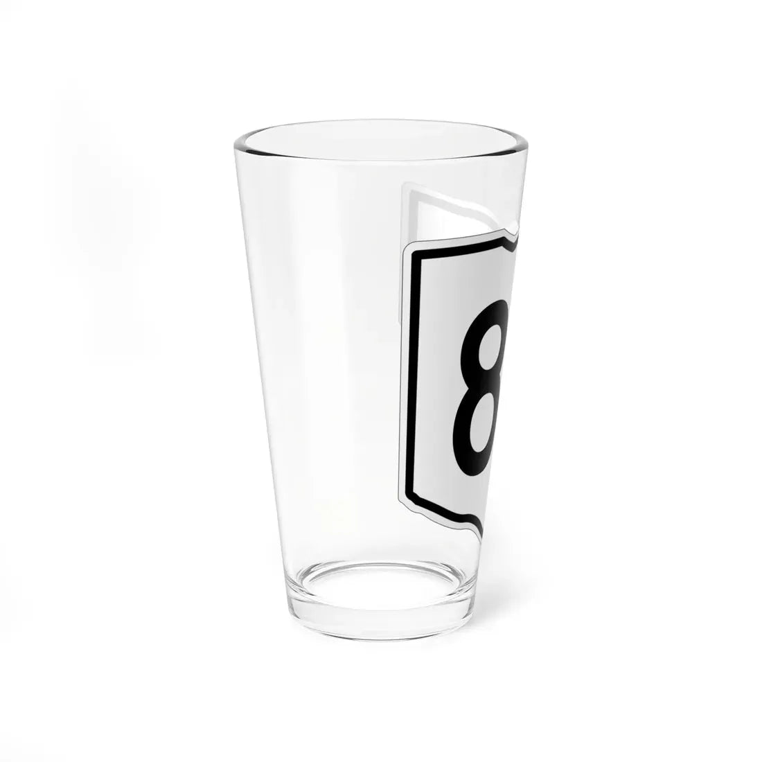 OH-80 1960 (Ohio) (Road Sign) Pint Glass 16oz - Go Mug Yourself
