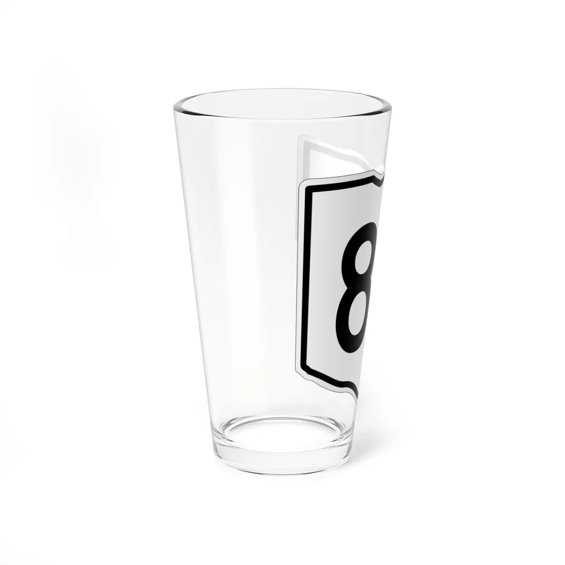 OH-80 1960 (Ohio) (Road Sign) Pint Glss 16oz - Go Mug Yourself
