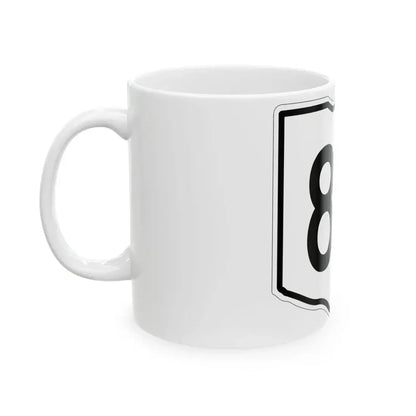 OH-80 1960 (Ohio) (Road Sign) White Coffee Mug - Go Mug Yourself