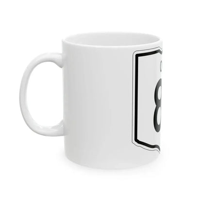 OH-82 1948 (Ohio) (Road Sign) White Coffee Mug - Go Mug Yourself
