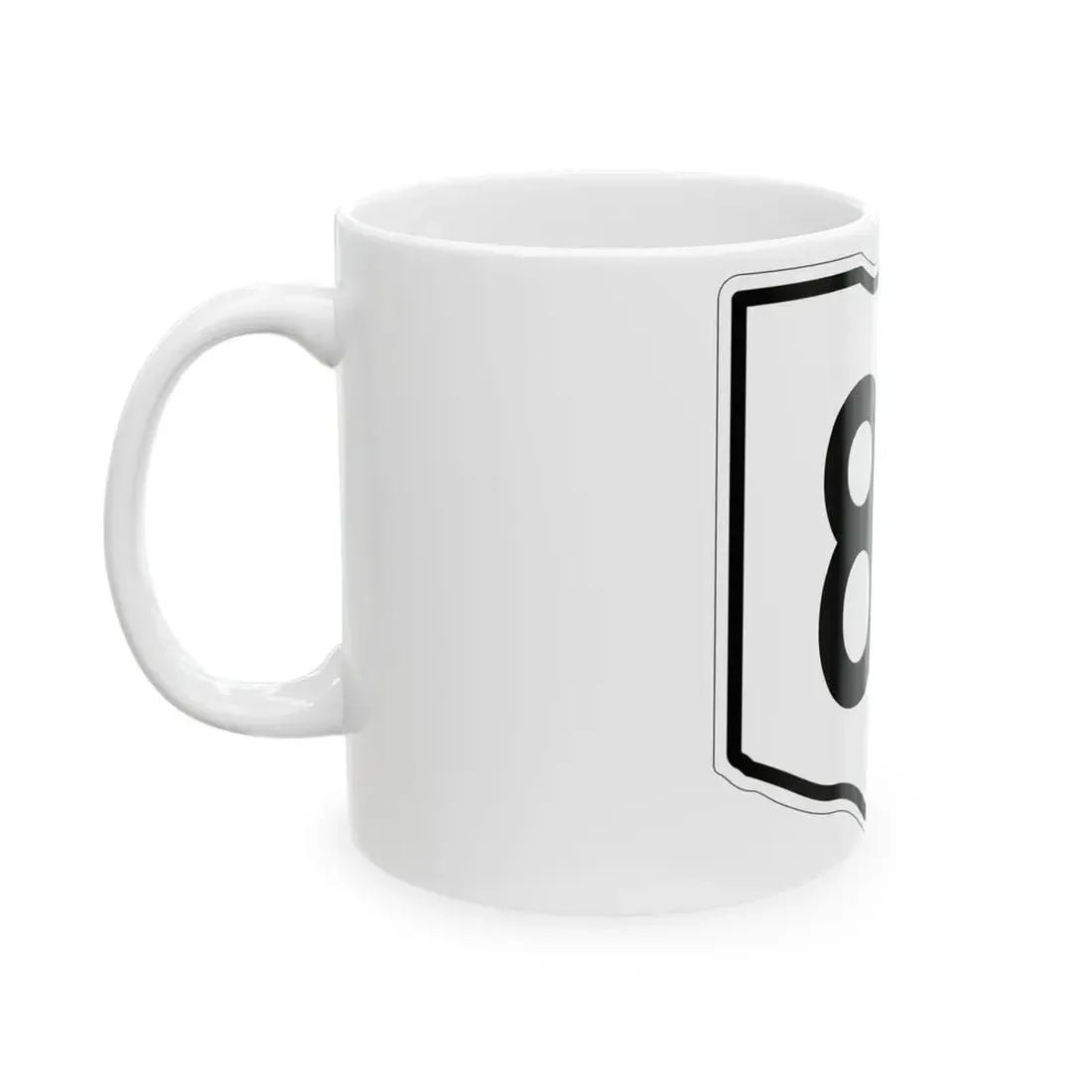 OH-82 1960 (Ohio) (Road Sign) White Coffee Mug - Go Mug Yourself