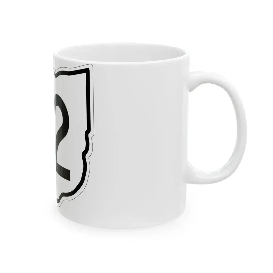 OH-82 1960 (Ohio) (Road Sign) White Coffee Mug - Go Mug Yourself