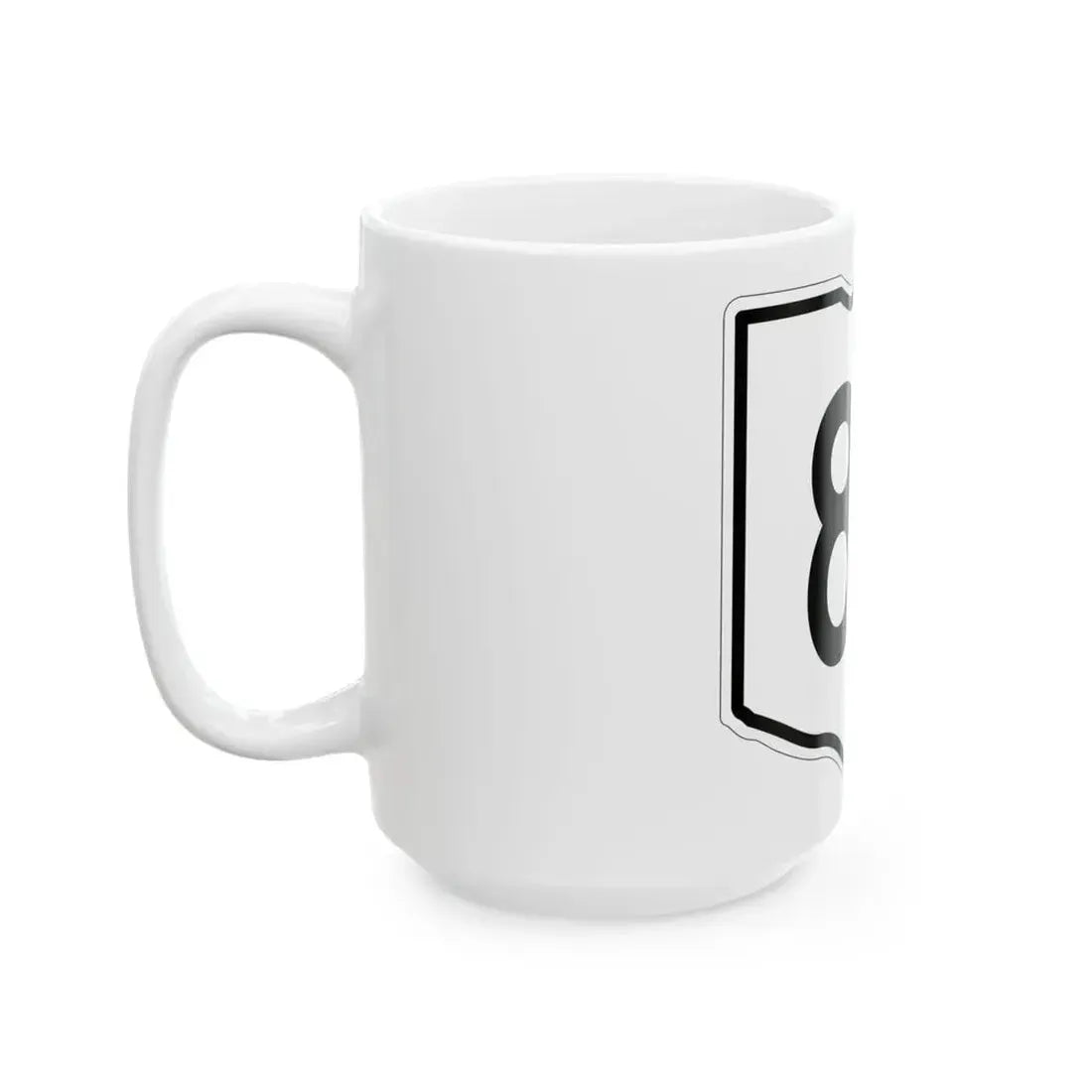 OH-82 1960 (Ohio) (Road Sign) White Coffee Mug - Go Mug Yourself