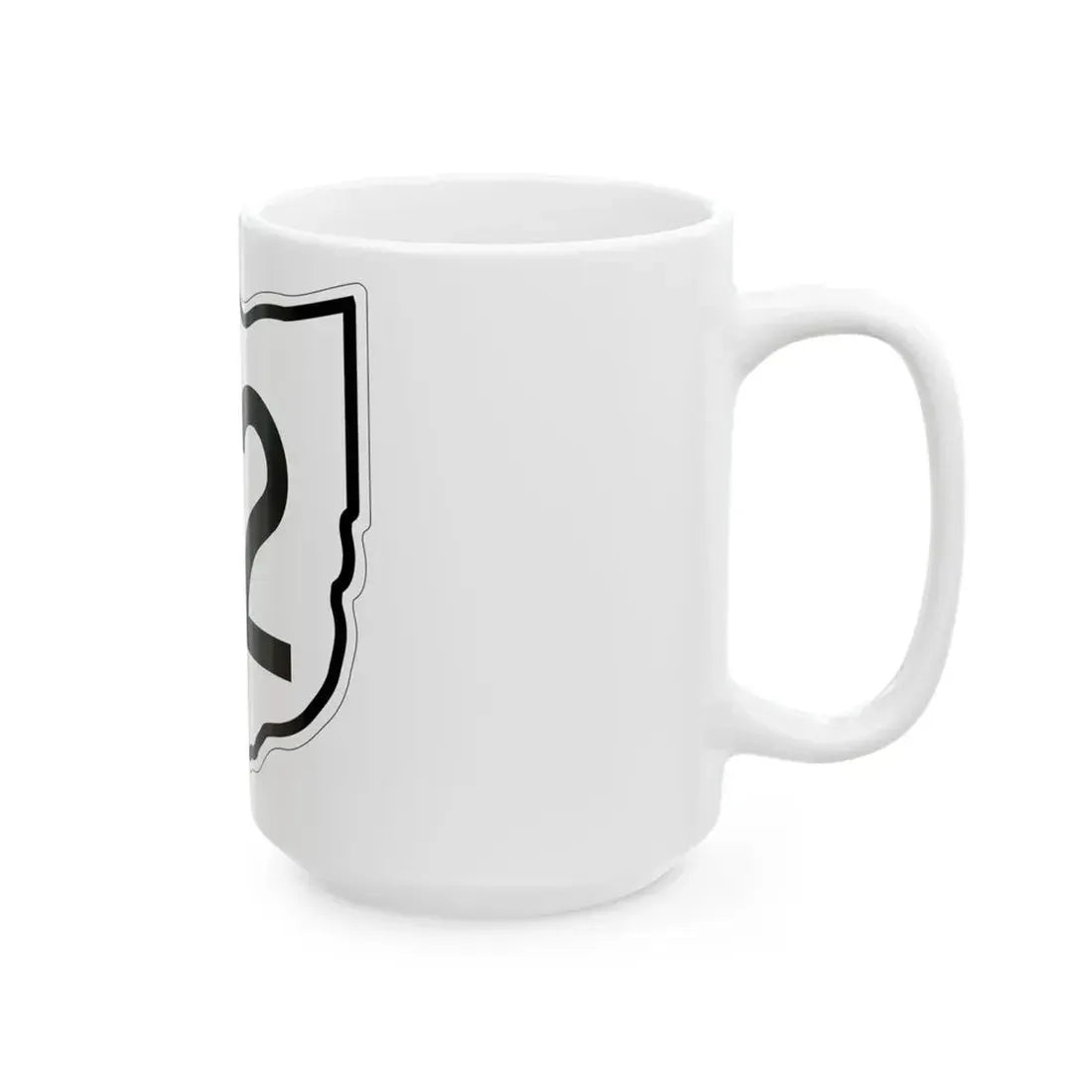 OH-82 1960 (Ohio) (Road Sign) White Coffee Mug - Go Mug Yourself