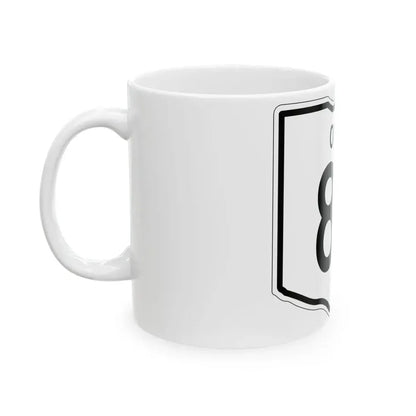 OH-83 1948 (Ohio) (Road Sign) White Coffee Mug - Go Mug Yourself