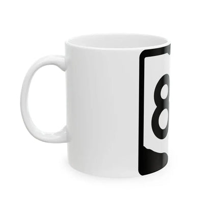 OH-83 (Ohio) (Road Sign) White Coffee Mug - Go Mug Yourself