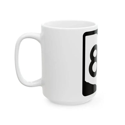 OH-83 (Ohio) (Road Sign) White Coffee Mug - Go Mug Yourself