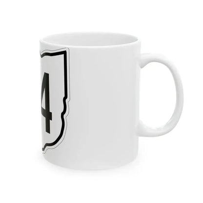 OH-84 1960 (Ohio) (Road Sign) White Coffee Mug - Go Mug Yourself