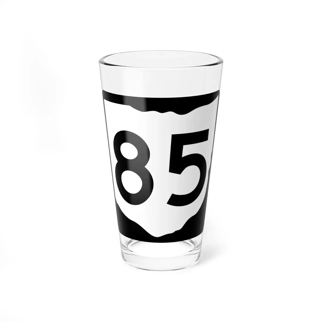 OH-85 (Ohio) (Road Sign) Pint Glass 16oz 16oz - Go Mug Yourself