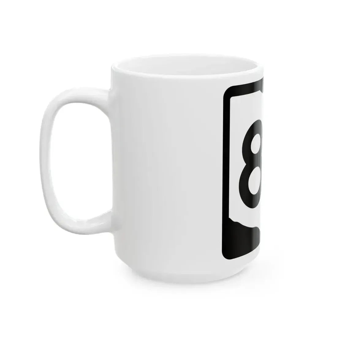 OH-86 (Ohio) (Road Sign) White Coffee Mug - Go Mug Yourself