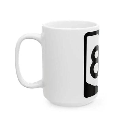 OH-86 (Ohio) (Road Sign) White Coffee Mug - Go Mug Yourself