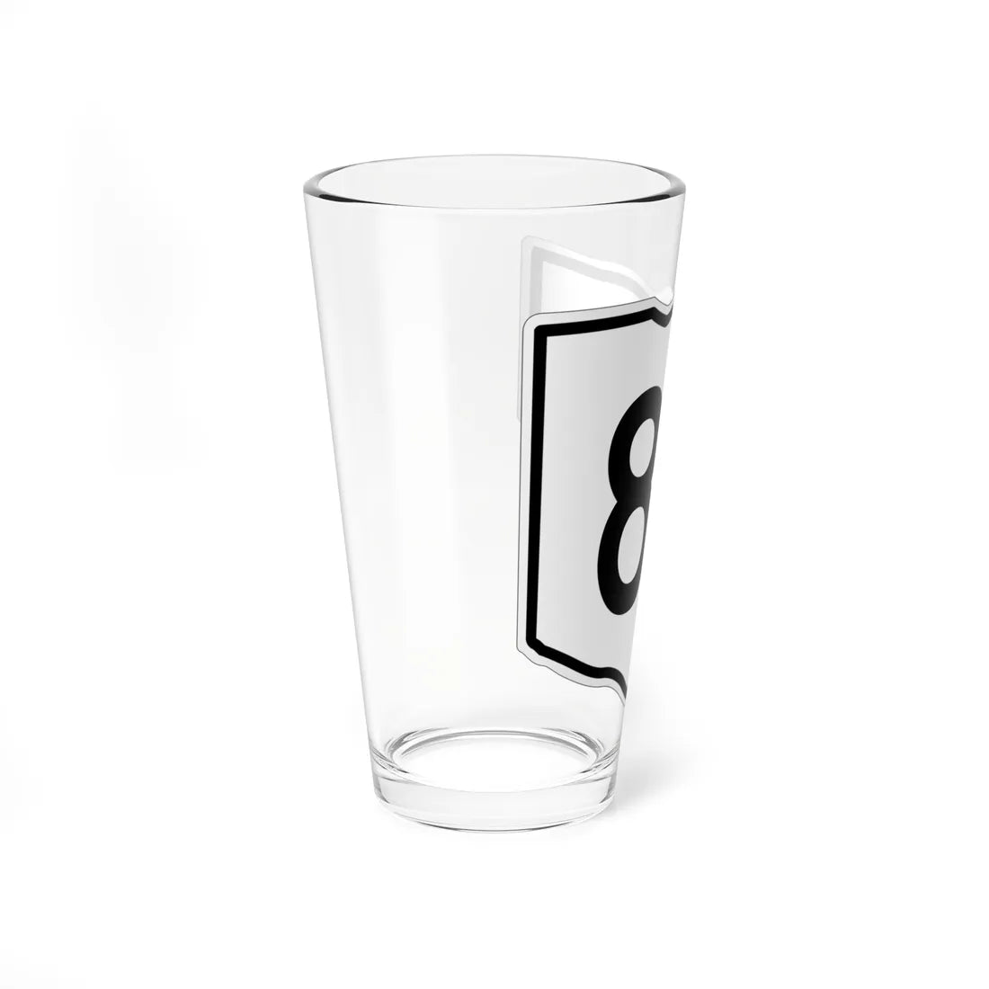 OH-87 1960 (Ohio) (Road Sign) Pint Glss 16oz - Go Mug Yourself