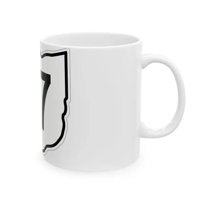 OH-87 1960 (Ohio) (Road Sign) White Coffee Mug - Go Mug Yourself