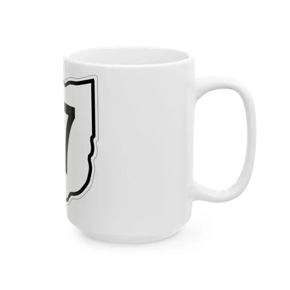 OH-87 1960 (Ohio) (Road Sign) White Coffee Mug - Go Mug Yourself