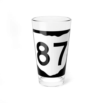 OH-87 (Ohio) (Road Sign) Pint Glass 16oz 16oz - Go Mug Yourself
