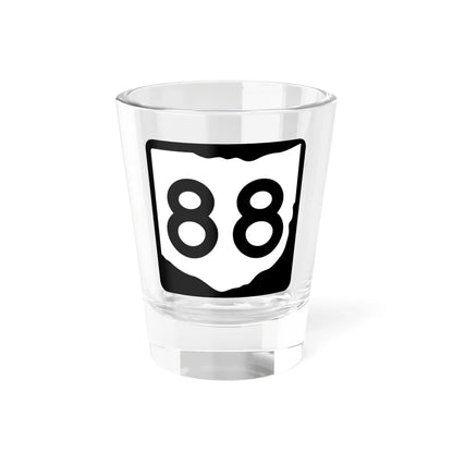 OH-88 (Ohio) (Road Sign) Shot Glass 1.5oz 1.5oz - Go Mug Yourself