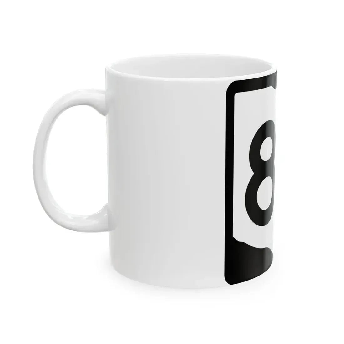 OH-88 (Ohio) (Road Sign) White Coffee Mug - Go Mug Yourself