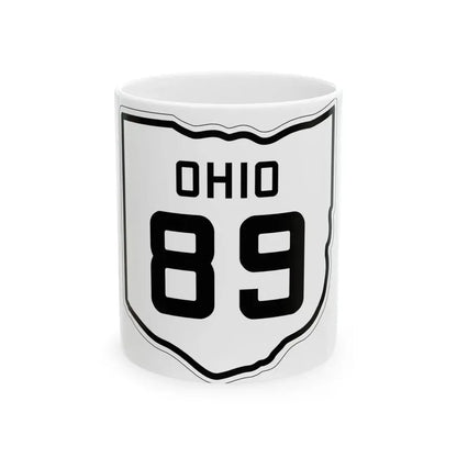 OH-89 1927 (Ohio) (Road Sign) White Coffee Mug 11oz - Go Mug Yourself