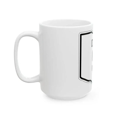 OH-9 1927 (Ohio) (Road Sign) White Coffee Mug - Go Mug Yourself