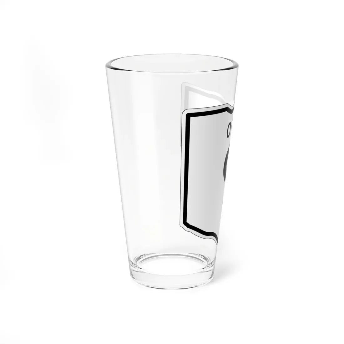 OH-9 1948 (Ohio) (Road Sign) Pint Glass 16oz - Go Mug Yourself