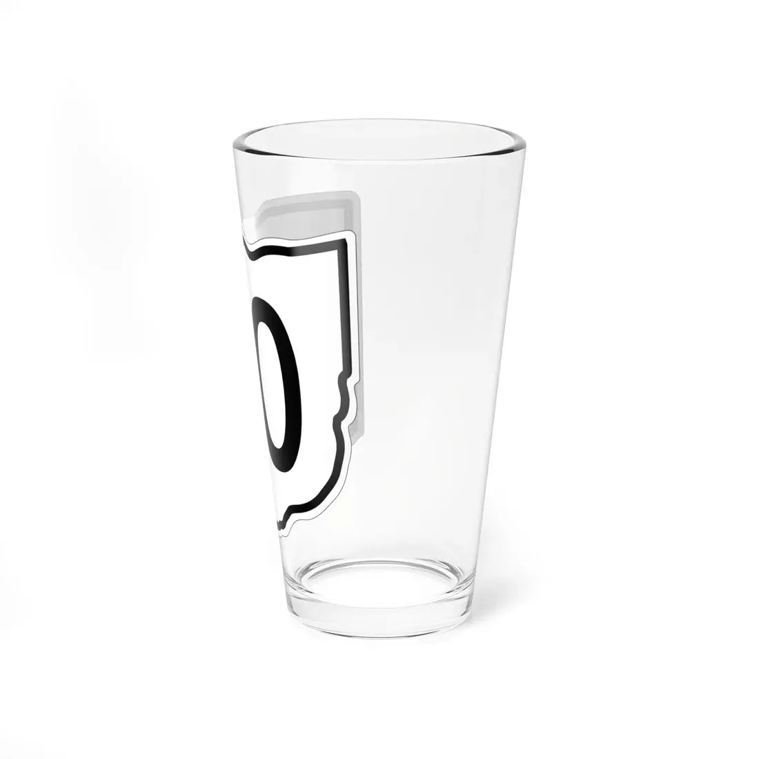 OH-90 1960 (Ohio) (Road Sign) Pint Glass 16oz - Go Mug Yourself