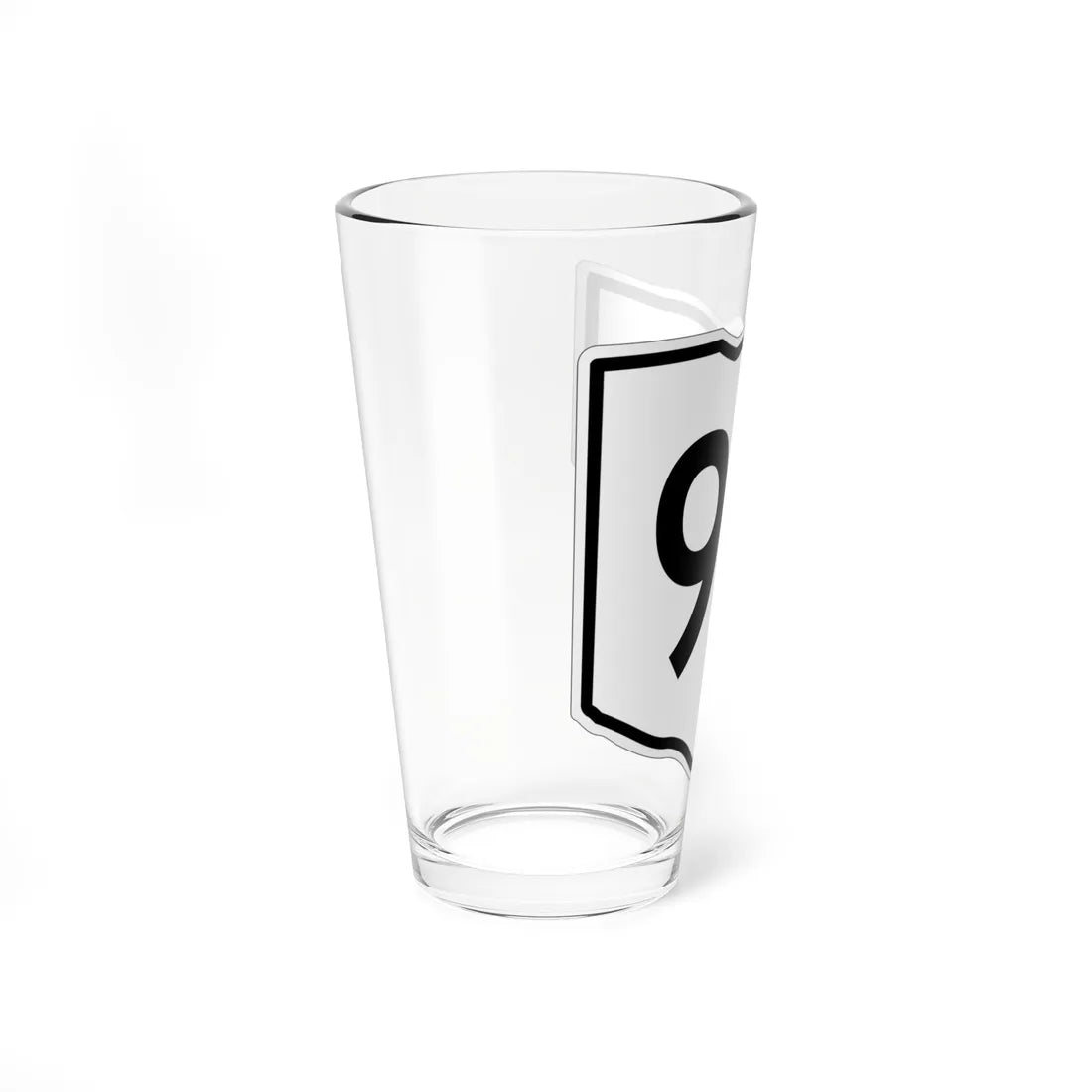 OH-90 1960 (Ohio) (Road Sign) Pint Glss 16oz - Go Mug Yourself