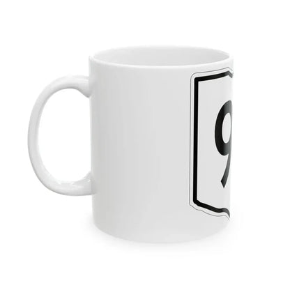 OH-90 1960 (Ohio) (Road Sign) White Coffee Mug - Go Mug Yourself